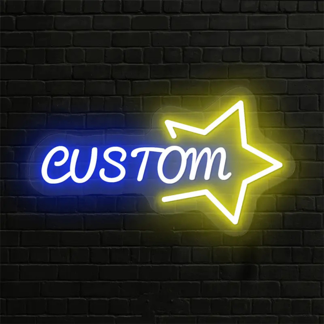 Custom LED Neon Sign - Star