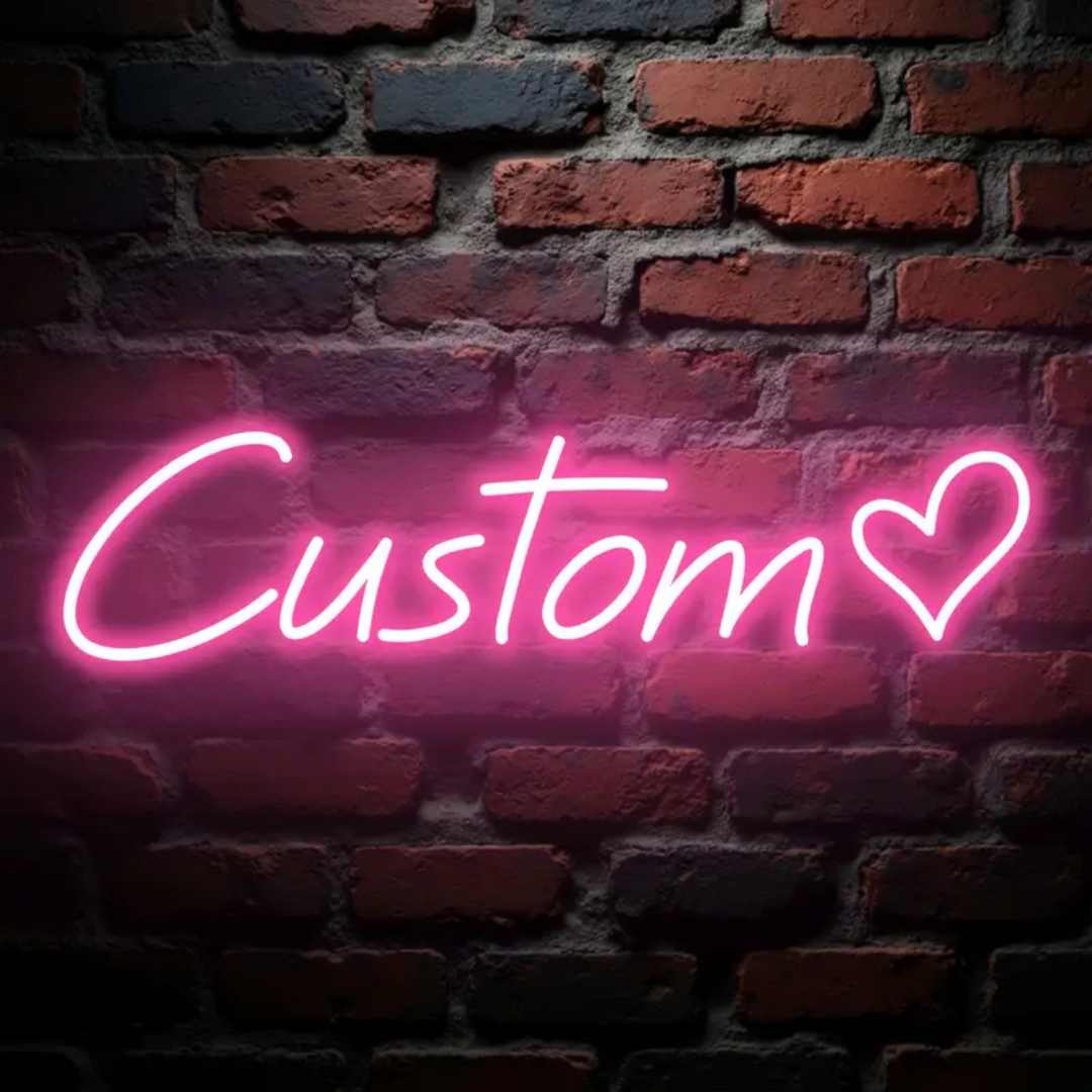 Custom LED Neon Sign - Heart