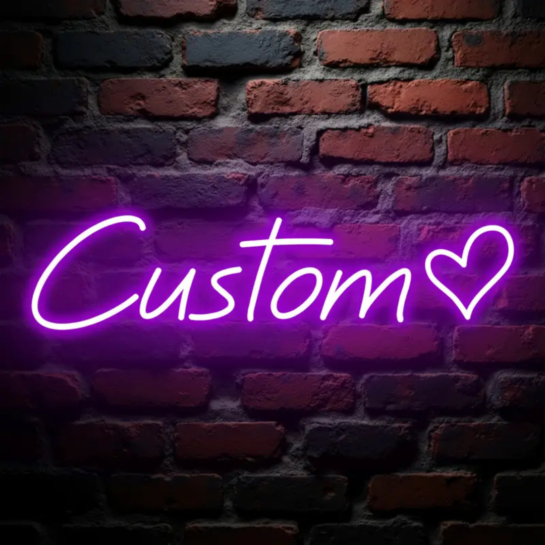 Custom LED Neon Sign - Heart