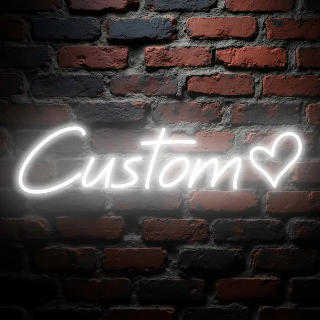 Custom LED Neon Sign - Heart