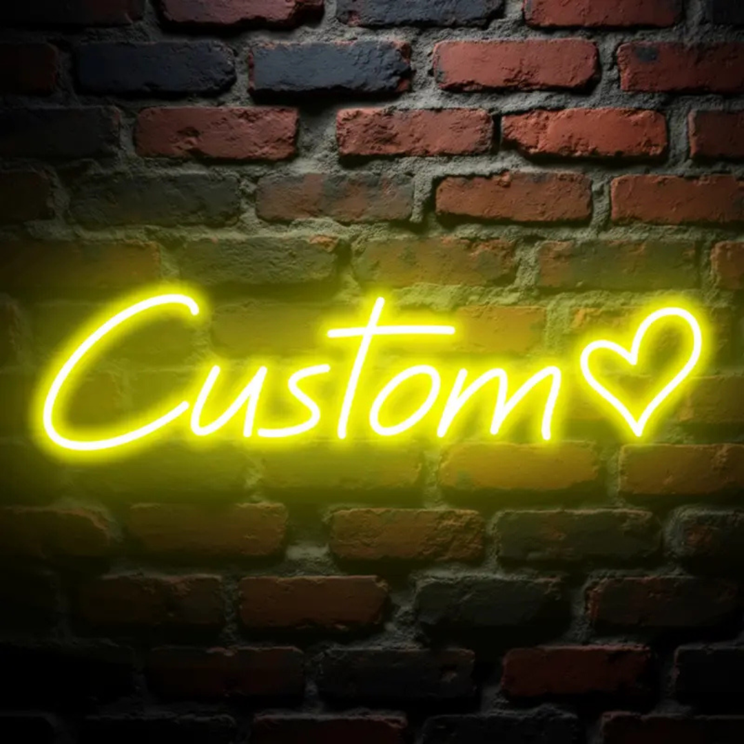 Custom LED Neon Sign - Heart
