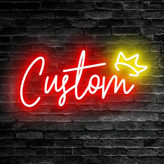 Custom LED Neon Sign - Crown